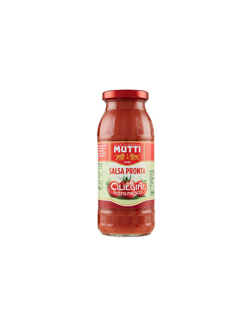 Mutti Salsa Pronta Ciliegini in Bottiglia gr.300