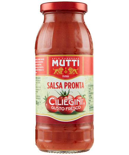 Mutti Salsa Pronta Ciliegini in Bottiglia gr.300