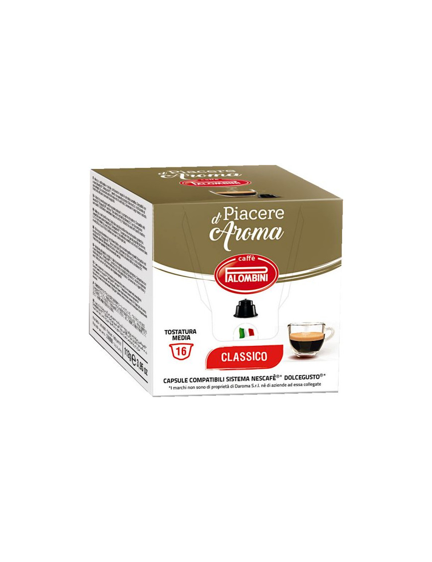 PALOMBINI COMPAT NESCAFE'DOLCEGUSTO CLASSICO X 16 CPS