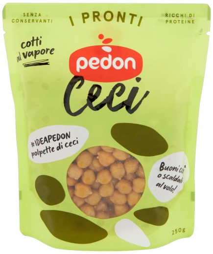 Pedon Gia' Pronti Ceci gr.250 Doypack Legumi Lessi