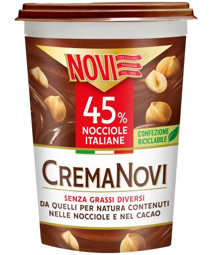 NOVI CREMA G. 350 45% NOCCIOLE