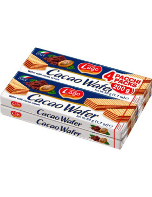 Lago Wafer Multipack Cacao gr.50 X4