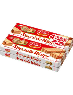 Lago Wafer Multipack Nocciola gr.50 X4