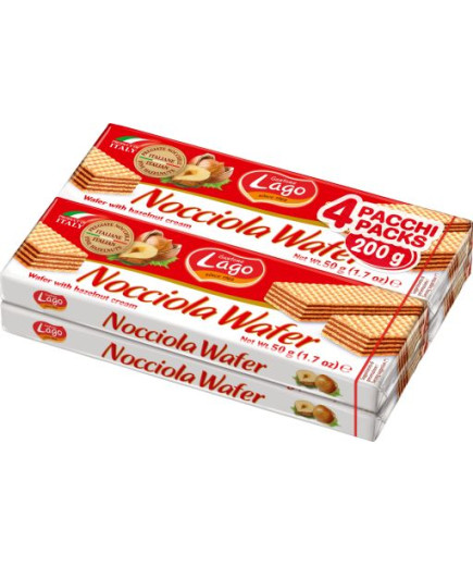 Lago Wafer Multipack Nocciola gr.50 X4