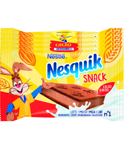 Nestlè Nesquik Snack Cacao X5 gr.130