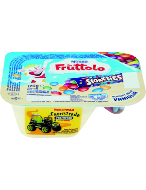 Nestle Fruttolo C/Smarties Vaniglia gr.120