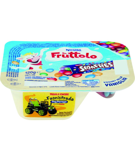Nestle Fruttolo C/Smarties Vaniglia gr.120