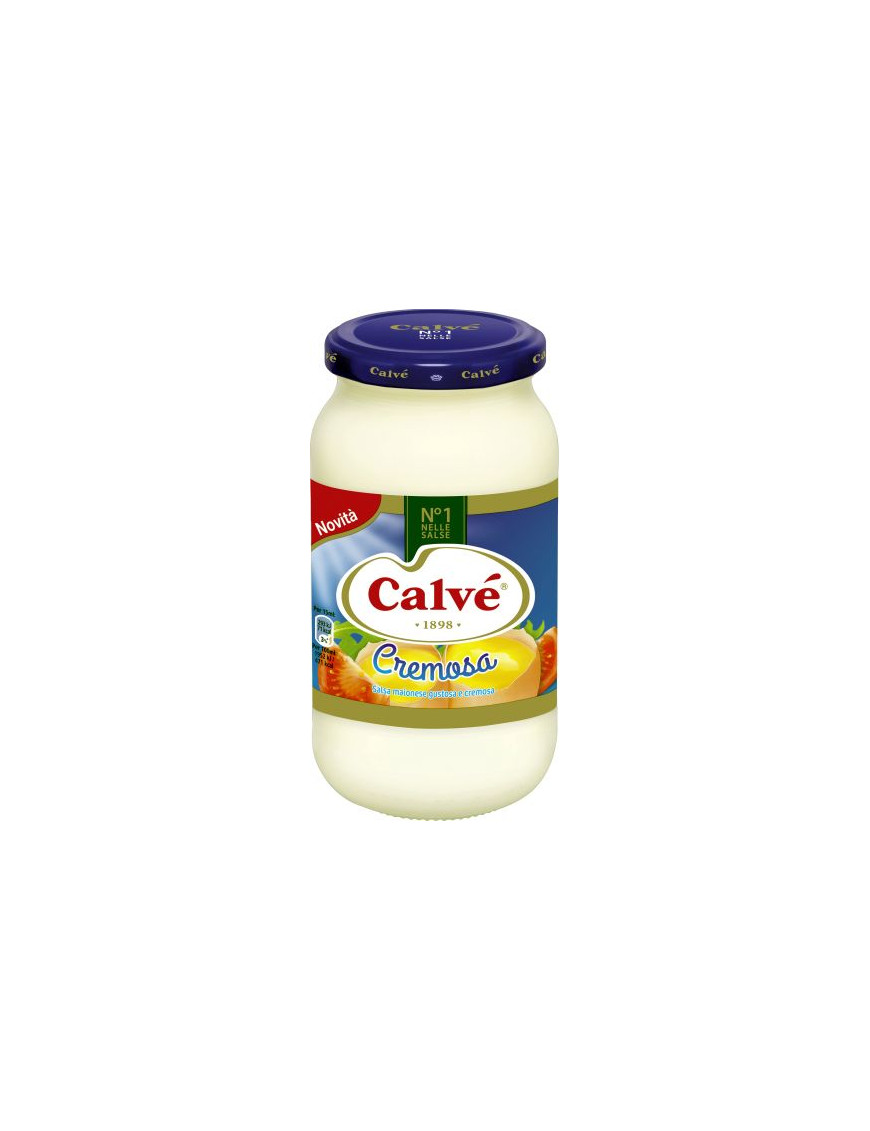 Calve' Maionese Cremosa ml.450 Vaso Vetro