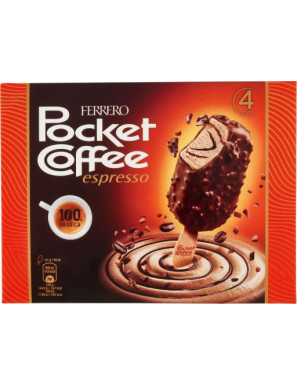 Ferrero Pocket Coffee Ice Cream Stick gr.41X4