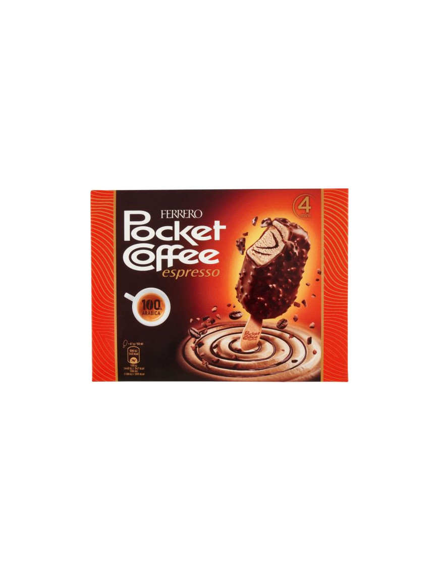 Ferrero Pocket Coffee Ice Cream Stick gr.41X4