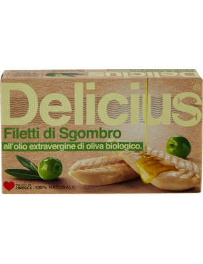 Delicius Sgombro In Olio Extravergine Di Oliva gr.90