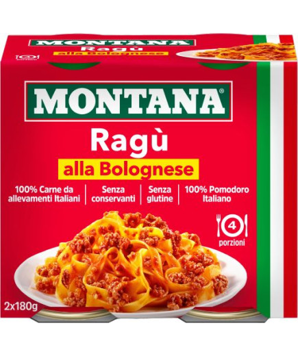 MONTANA RAGU'BOLOGNESE GR180X2