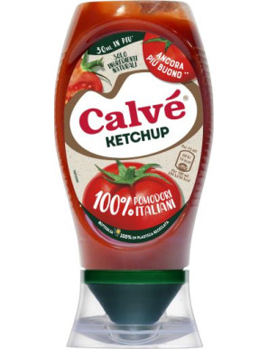 CALVE' KETCHUP SQUEEZE 430 ML.