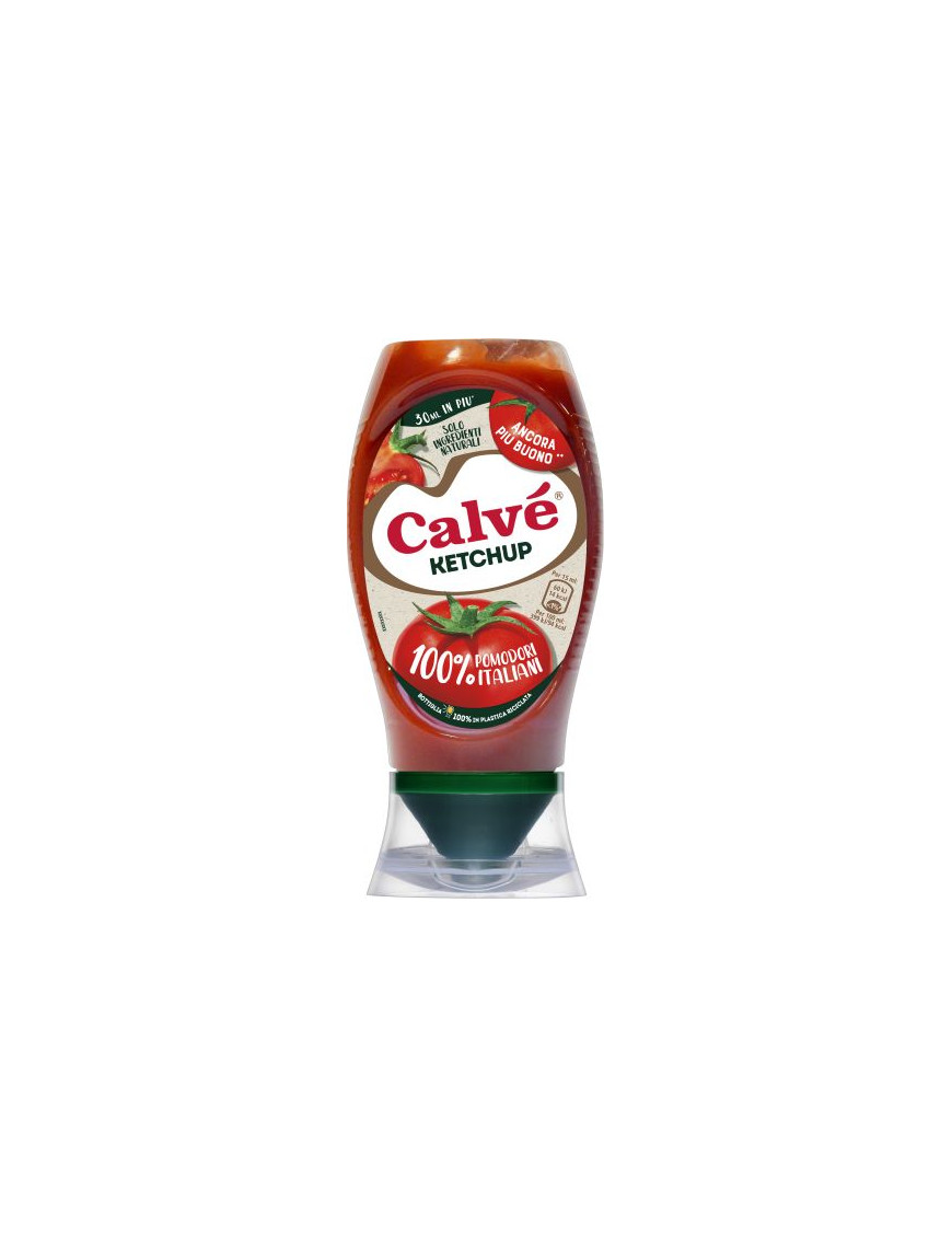 CALVE' KETCHUP SQUEEZE 430 ML.