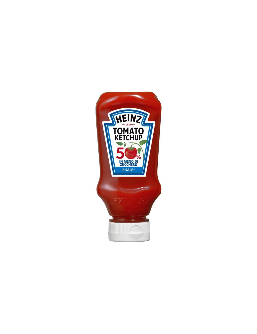 HEINZ KETCHUP GR 235 -50%ZUCCHERO