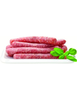 SALSICCIA MISTA CON MOZZARELLA E BASILICO
