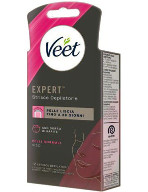 VEET EXPERT STRISCE CORPO PELLI NORMALI PZ.12