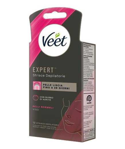 VEET EXPERT STRISCE CORPO PELLI NORMALI PZ.12