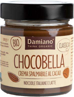 DAMIANO CHOCOBELLA CREMA CACAO CON LATTE E NOCCIOLA G.200