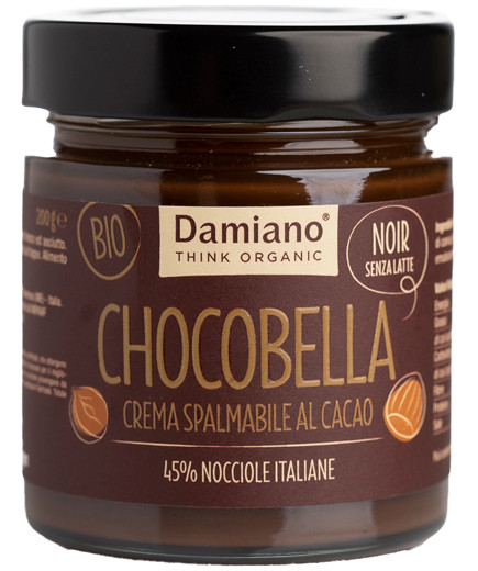 DAMIANO CHOCOBELLA CREMA CACAO S/LATTE E NOCCIOLA G.200