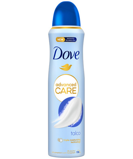 DOVE DEO SPRAY ADVANCED CARE TALCO ML.150