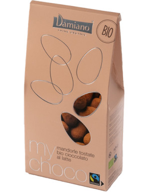 DAMIANO MY CHOCO MANDORLE AL CIOCCOLATO AL LATTE G.100