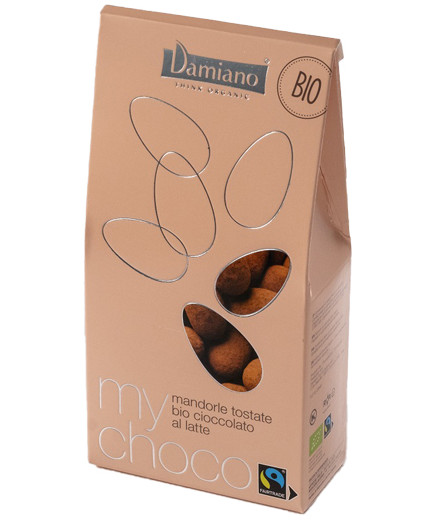 DAMIANO MY CHOCO MANDORLE AL CIOCCOLATO AL LATTE G.100