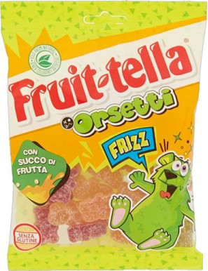 PERFETTI FRUITTELLA BUSTA ORSETTI G.90X18 IMP -AVC