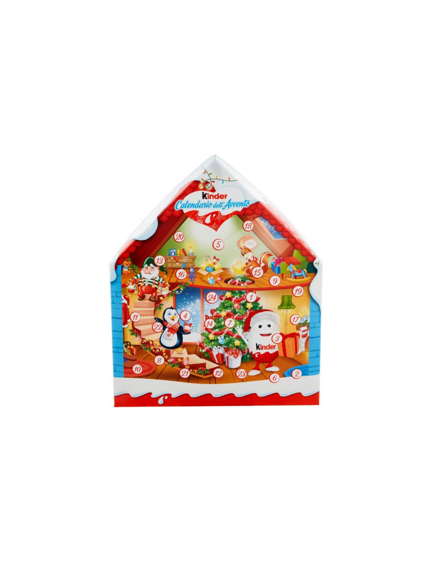 FERRERO CALENDARIO AVVENTO MISTO G.184 T24 CHALET    W.44_47