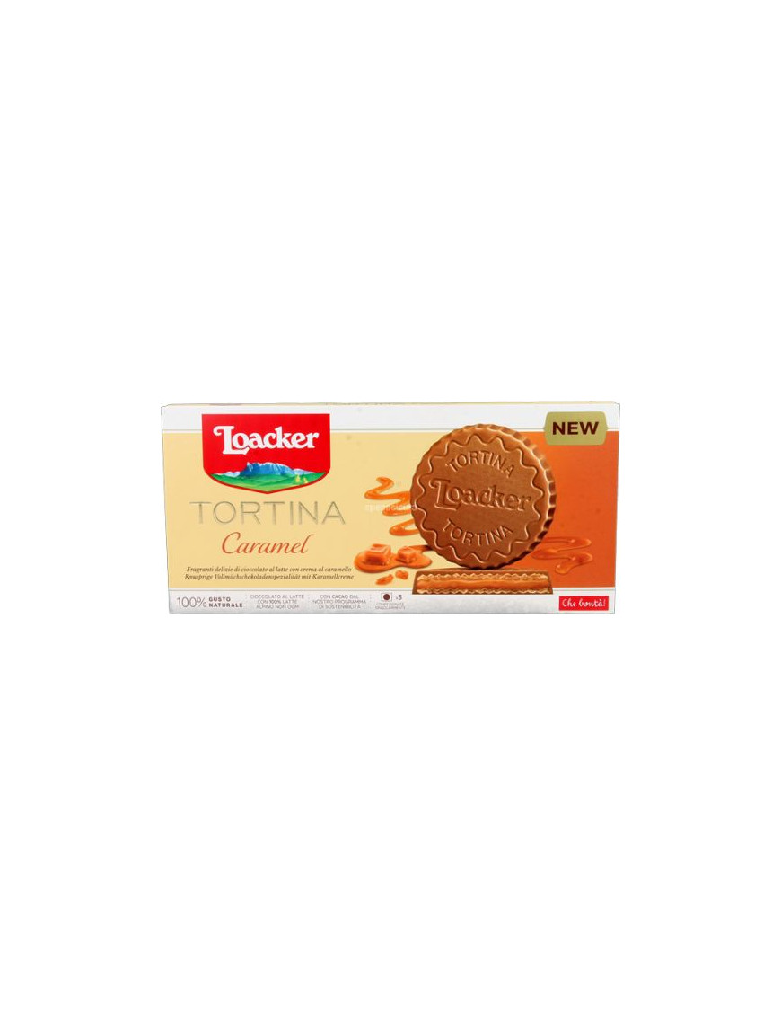 LOACKER TORTINA G.21X3 CARAMEL -GRANPASTICCERIA-