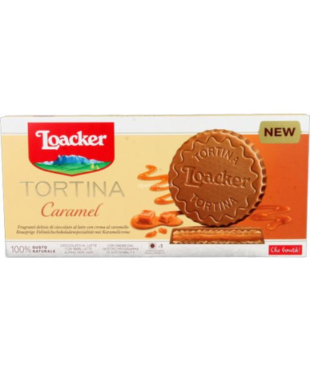 LOACKER TORTINA G.21X3 CARAMEL -GRANPASTICCERIA-