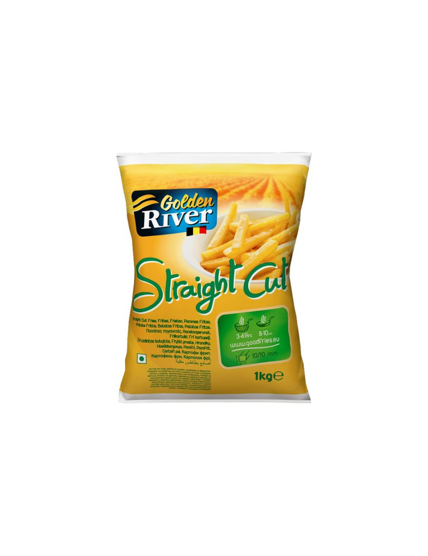 Golden River Patate Fritte Straight Cut kg.1