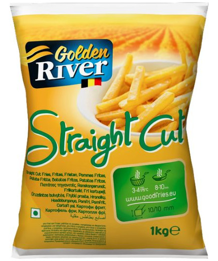 Golden River Patate Fritte Straight Cut kg.1