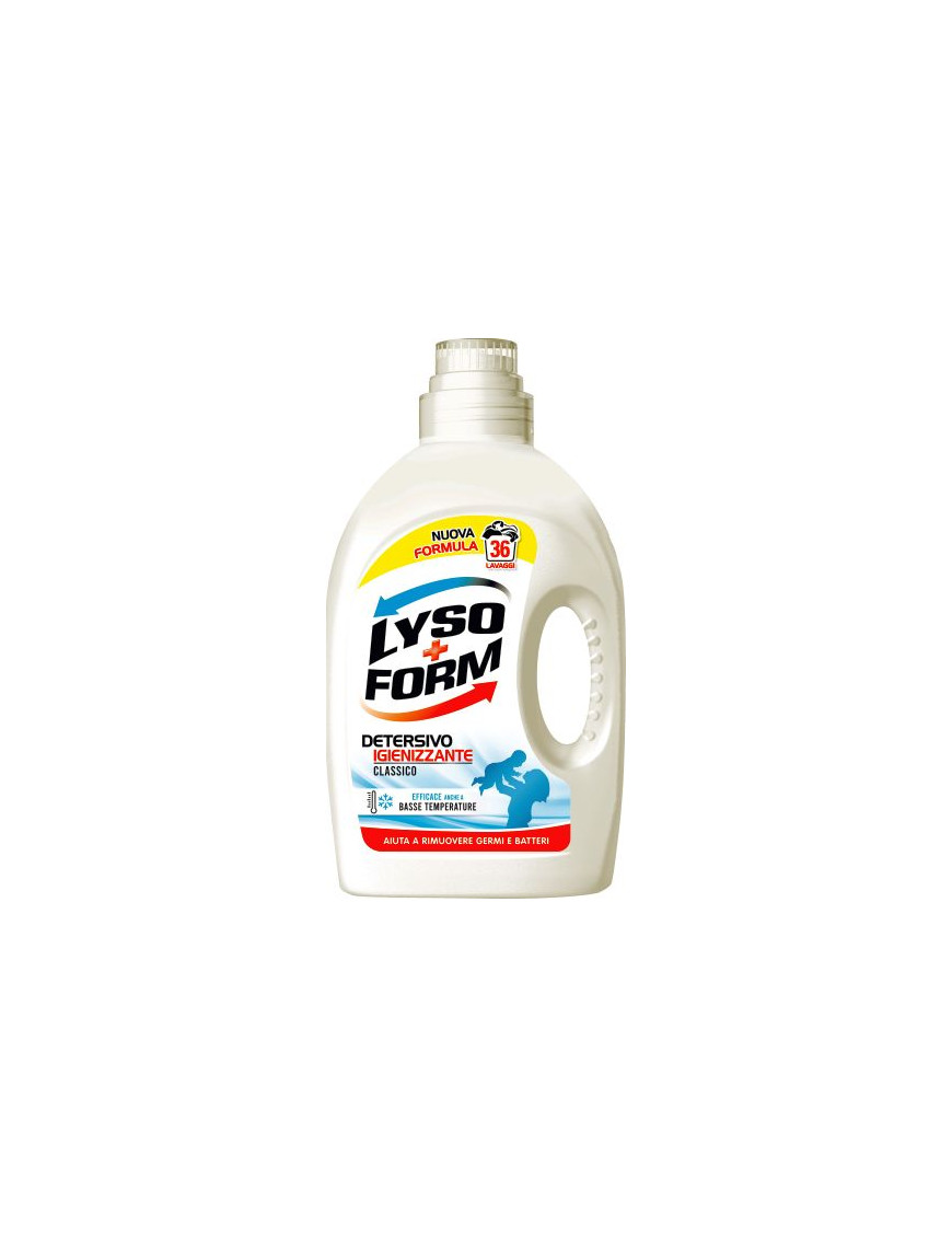 Lysoform Lavatrice Liquido Classico 36 Misurini lt.1,62