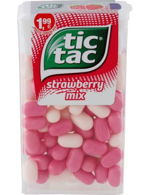 Ferrero Tic Tac Strawberry Mix gr.49 T100 Flash 1,99 -Avc-