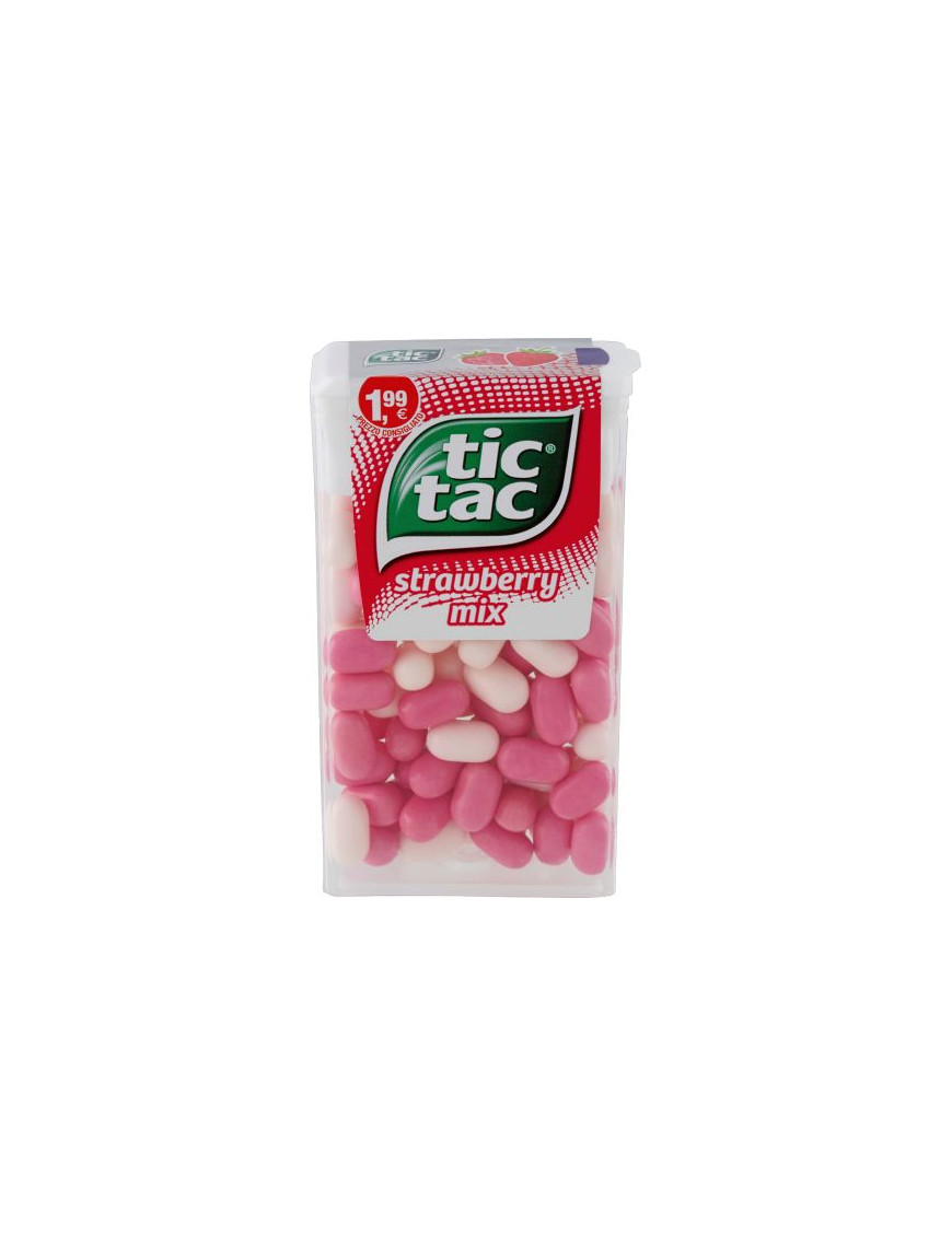 Ferrero Tic Tac Strawberry Mix gr.49 T100 Flash 1,99 -Avc-