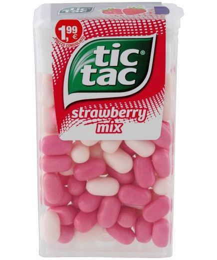 Ferrero Tic Tac Strawberry Mix gr.49 T100 Flash 1,99 -Avc-