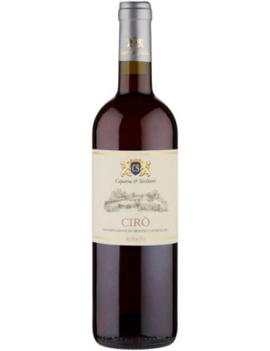 VINO CIRO ROSATO CL 75 CAPARRA& SICILIANI