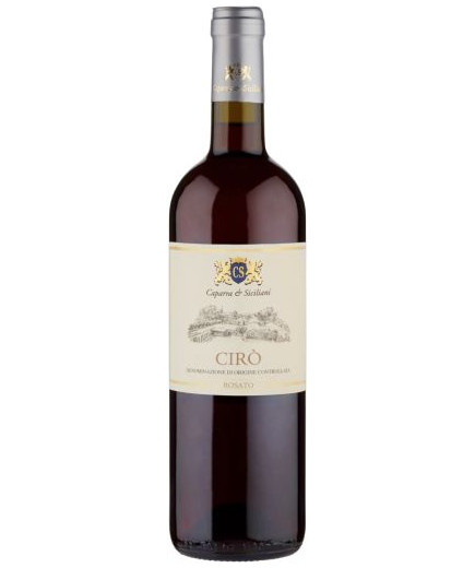 VINO CIRO ROSATO CL 75 CAPARRA& SICILIANI