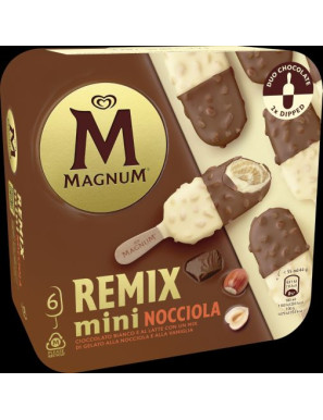 ALGIDA MAGNUM MINI REMIX NOCCIOLA X6 G.264