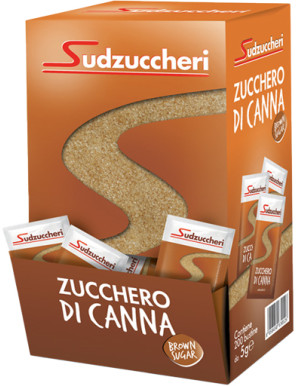 SUDZUCCHERI ZUCCHERO DI CANNA BUSTINE G 5 - KG 5