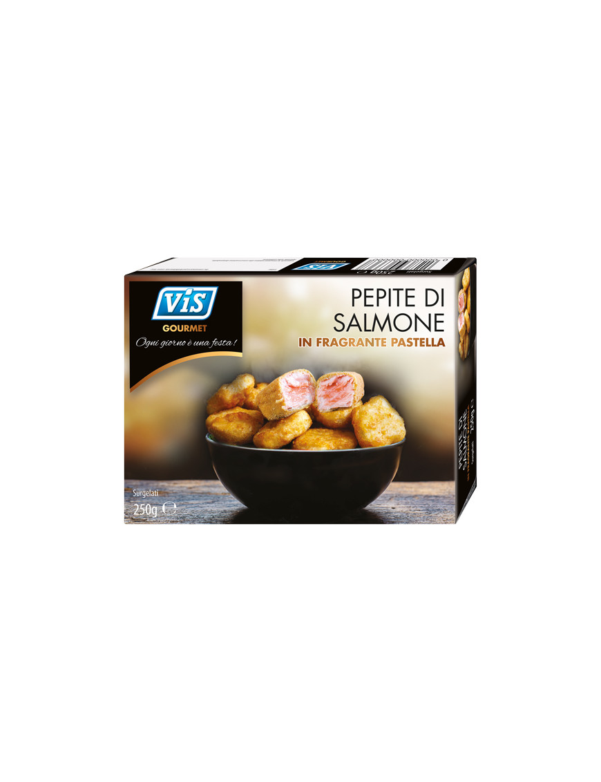 VIS PEPITE DISALMONE SURGELATIIN PASTELLA GR.250