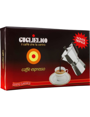 GUGLIELMO MOKA ESPRESSO CLASSICO  G.250 X3