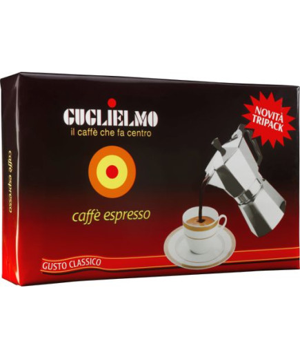 GUGLIELMO MOKA ESPRESSO CLASSICO  G.250 X3