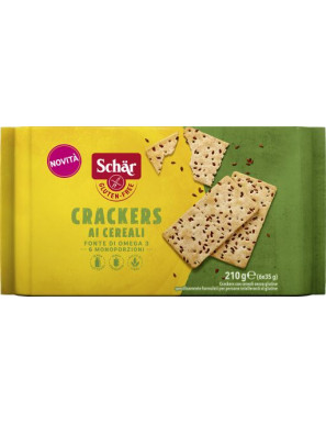 SCHAR CRACKERS GRANO SARACENO G.210 6X35 S/GLUTINE