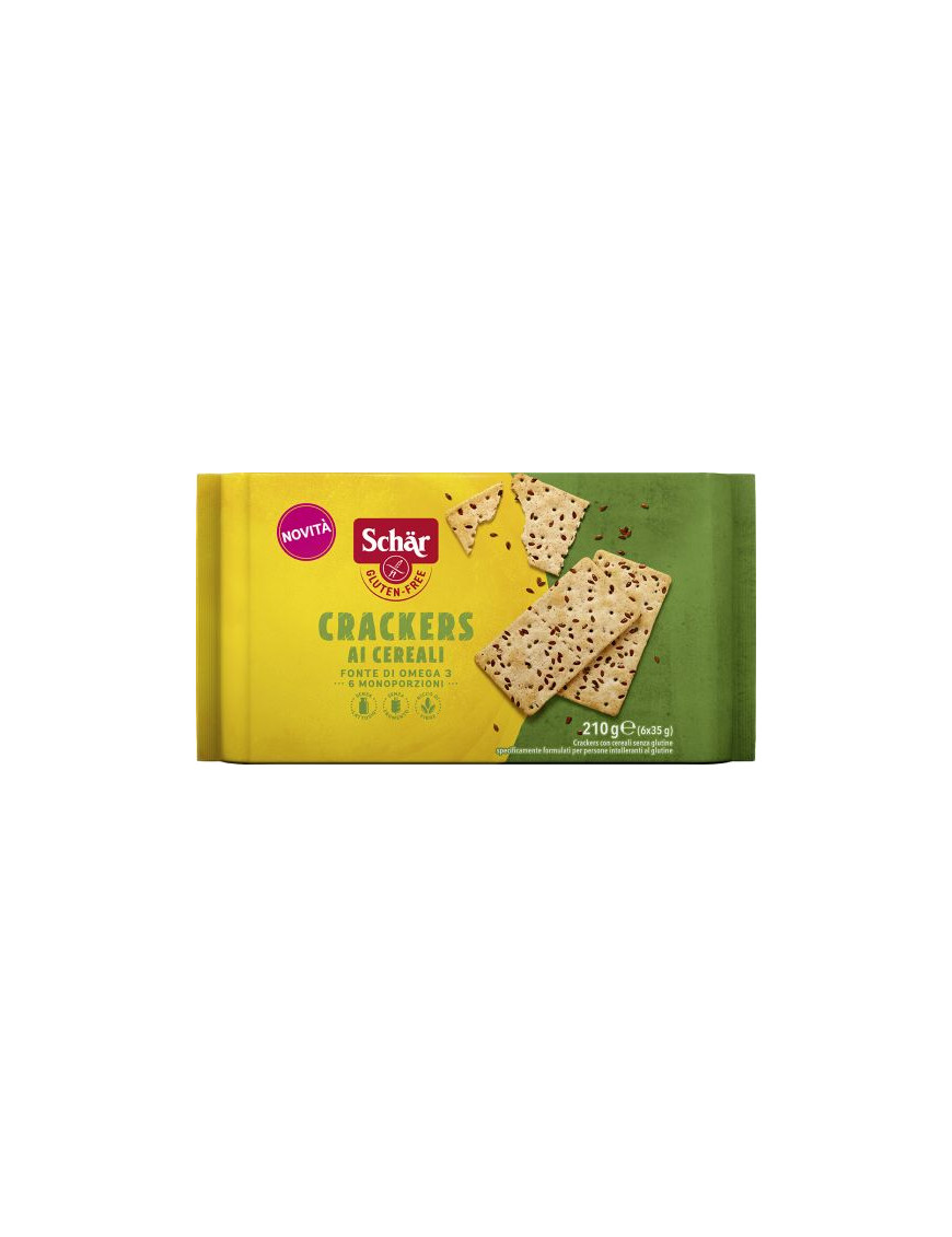 SCHAR CRACKERS GRANO SARACENO G.210 6X35 S/GLUTINE