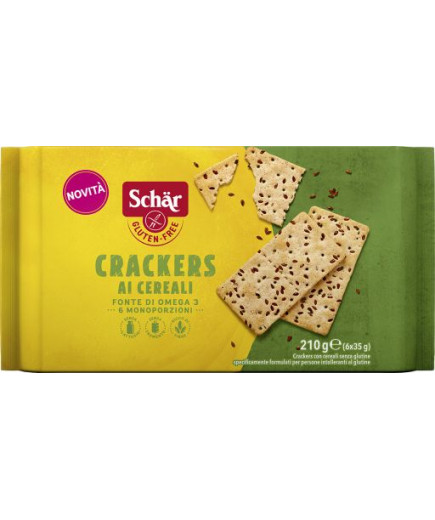 SCHAR CRACKERS GRANO SARACENO G.210 6X35 S/GLUTINE