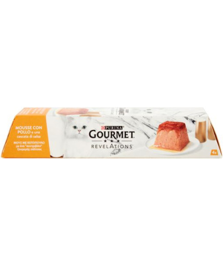 GOURMET REVELATIONS POLLO 4X57GR
