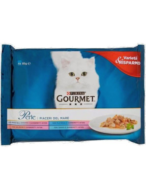 GOURMET PERLE PIACERI DEL MARE 4X85 GR