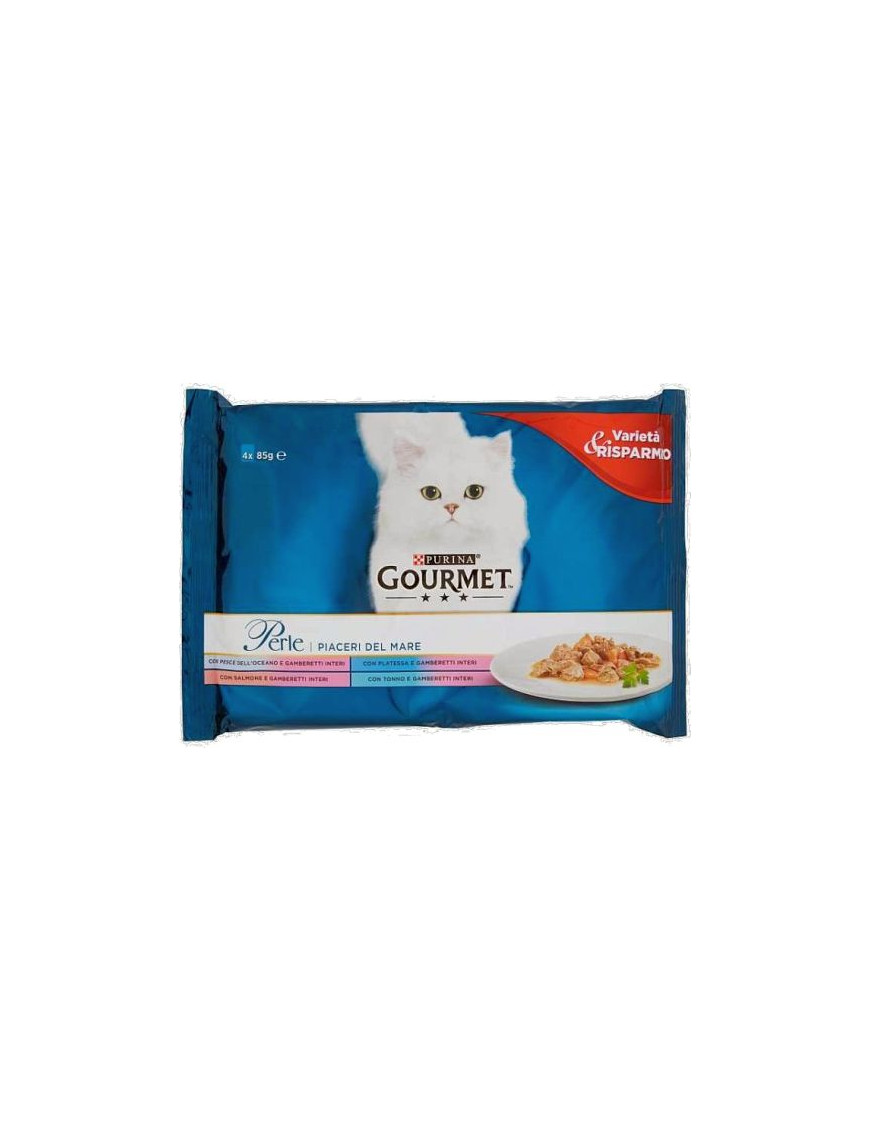 GOURMET PERLE PIACERI DEL MARE 4X85 GR